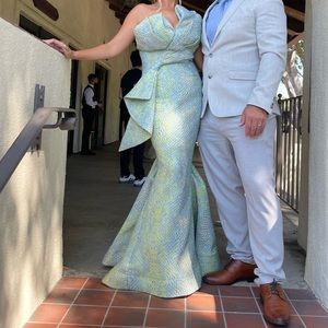 Sarkis Fouad designer gown